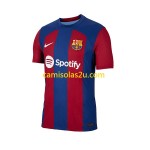 Camisolas de futebol FC Barcelona Robert Lewandowski 9 Equipamento Principal 2023/24 Manga Curta